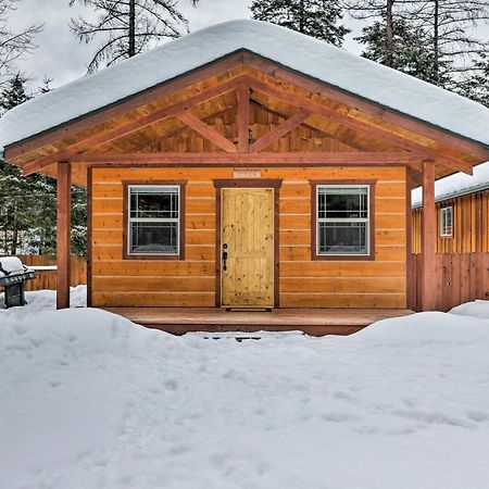 Hungry Horse Cabin Deck, Fire Pit, Near Glacier! Exterior foto
